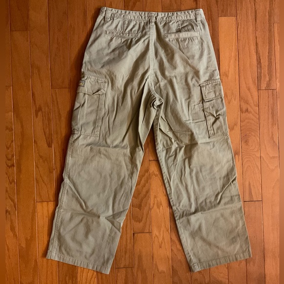 Men’s Aeropostale A87 100% Cotton Zipper 🪰 Tan Cargo Pants! - Picture 4 of 9